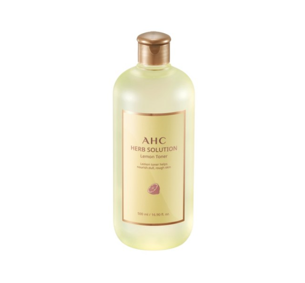 AHC Herb Solution Lemon Toner 500ml from Korea by AHC