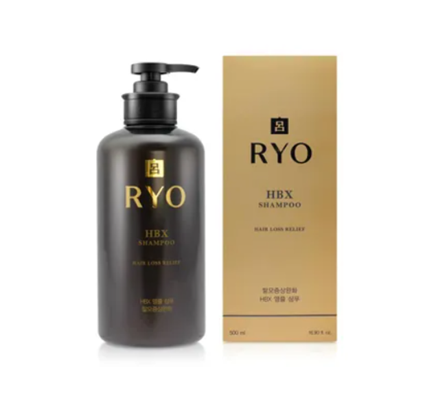 Ryo Luxury HBX Ampoule Shampoo 500ml from Korea