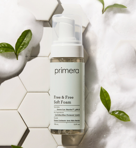 Primera Free & Free Soft Foam 150mll + Sample(1 Item) from Korea by Primera