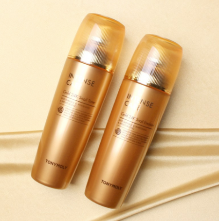 TONYMOLY Intense Care Gold 24K Snail Set (4 Items) from Korea by TONYMOLY