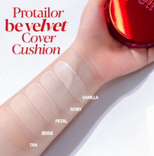 espoir Pro Tailor Be Velvet Cover Cushion Main 13g with Puff, 5 Colours from Korea by espoir