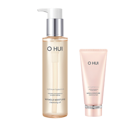 O HUI Miracle Moisture Cleansing Oil Nov. 2023 Set (2 Items) from Korea_CL
