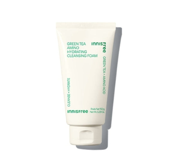 innisfree Green Tea Amino Hydrating Cleansing Foam 150g from Korea by innisfree