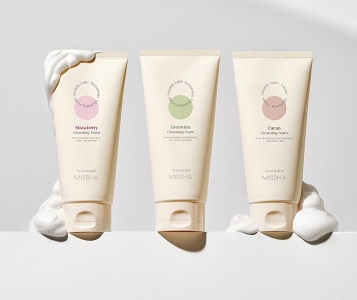 MISSHA Creamy Latte Green Tea 172ml from Korea by MISSHA