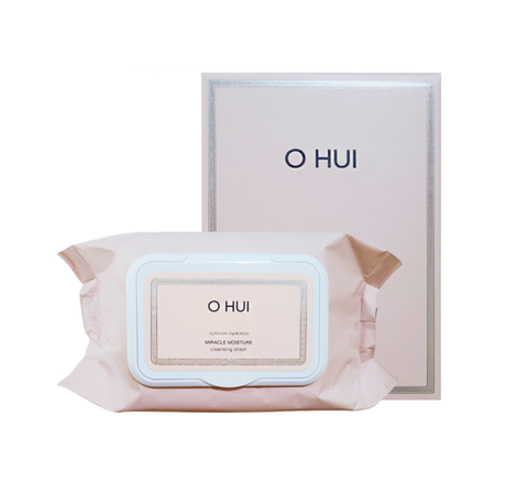 O HUI Miracle Moisture Cleansing Sheet April 2024 (100 Sheets) from Korea