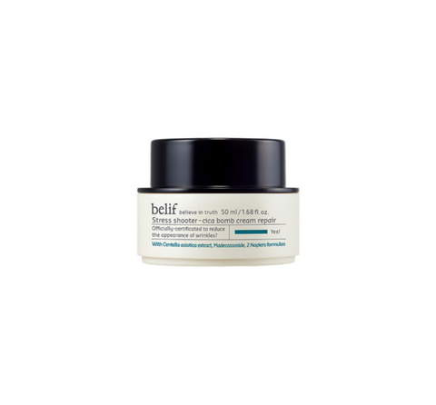 belif Stress Shooter-Cica bomb Cream Repair 50ml from Korea by belif