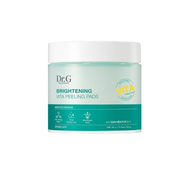 Dr.G Brightening Vita Peeling Pad 70pcs 160g from Korea by Dr.G