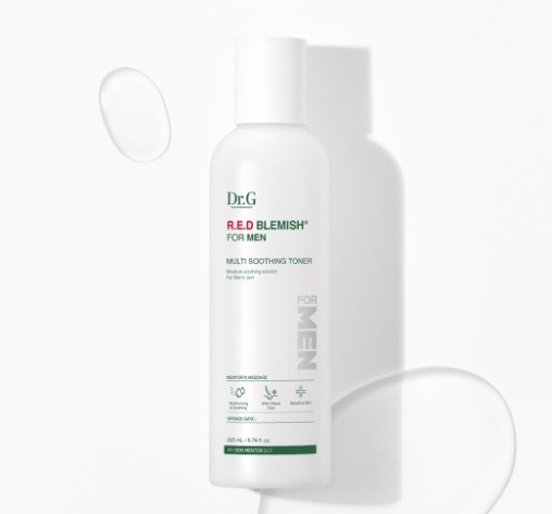 [MEN] Dr.G Red Blemish for Men Multi Soothing Toner 200ml from Korea by Dr.G