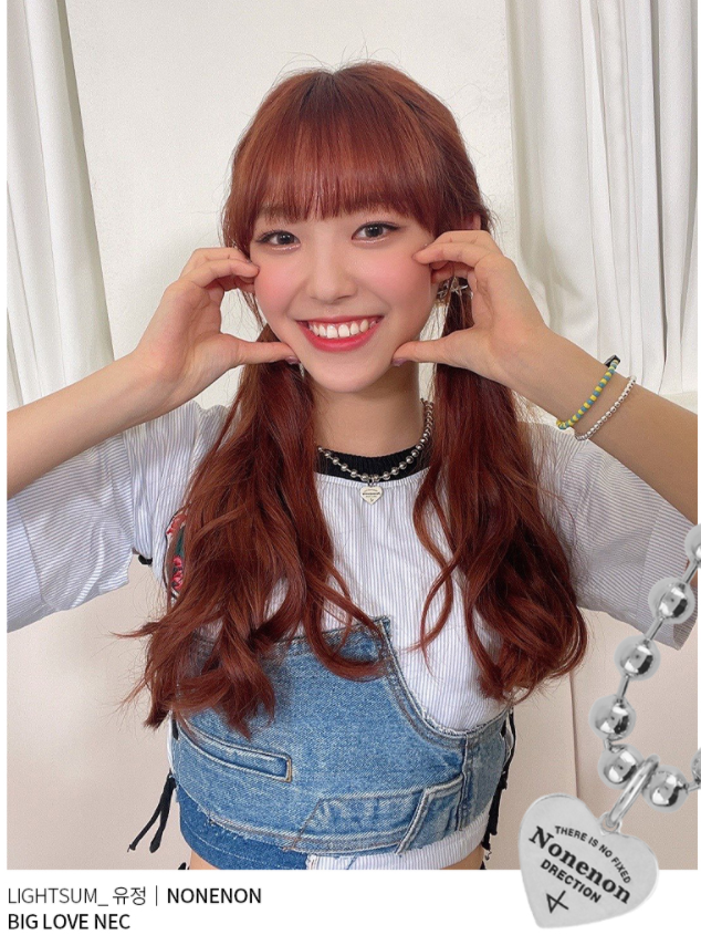 Nonenon Big Love Nec from Korea #Celebrity Accessory #SUNMI #YUBIN #ITZY-YEJIN #WEEKLY-LEE SUNJIN from Korea_H1 by Nonenon