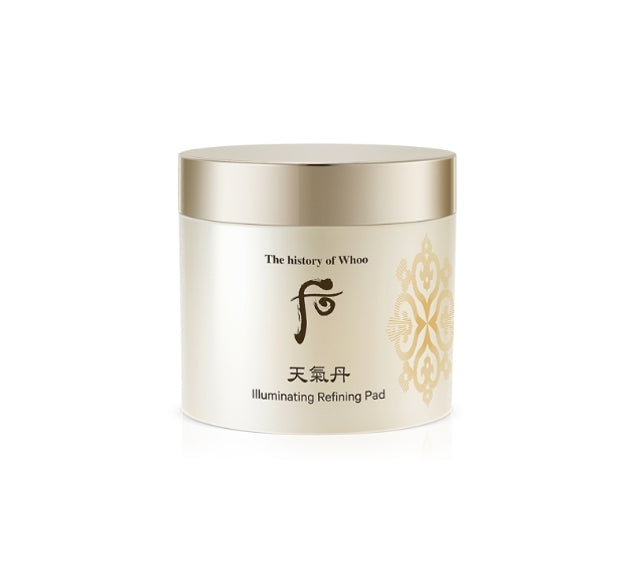 The History of Whoo Cheongidan Hwahyun Illuminating Refining Pad 160ml(60ea) from Korea by The History of Whoo