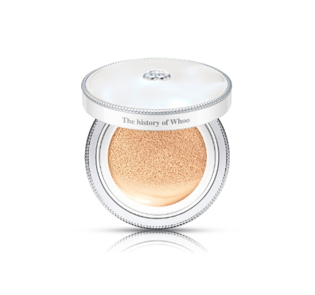 The history of whoo Gongjinhyang:Seol Radiant White Moisture Cushion Foundation 13g x 2ea (2 Colours) or Refill from Korea by The History of Whoo